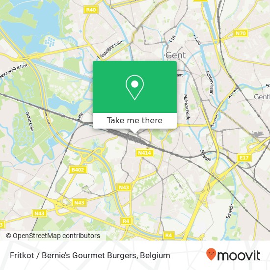 Fritkot / Bernie’s Gourmet Burgers map