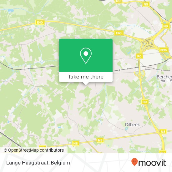 Lange Haagstraat map