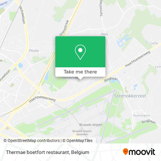 Thermae boetfort restaurant map