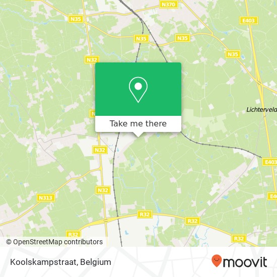 Koolskampstraat map