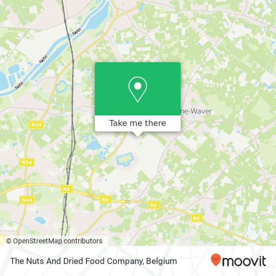 The Nuts And Dried Food Company map