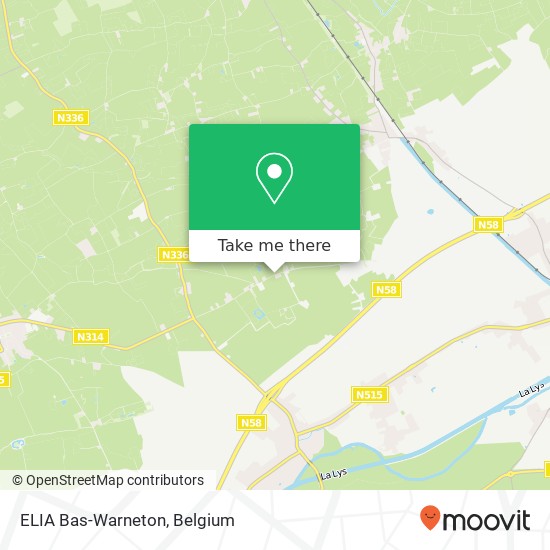 ELIA Bas-Warneton map