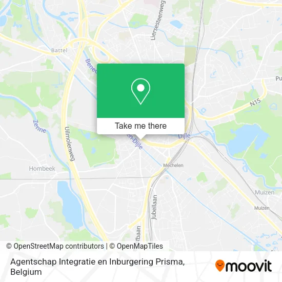 Agentschap Integratie en Inburgering Prisma map