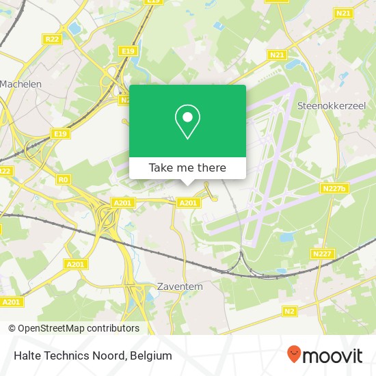 Halte Technics Noord map