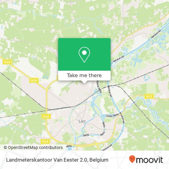 Landmeterskantoor Van Eester 2.0 plan