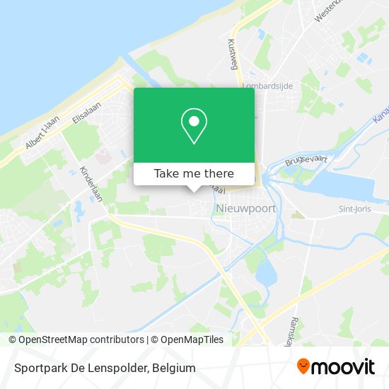 Sportpark De Lenspolder map
