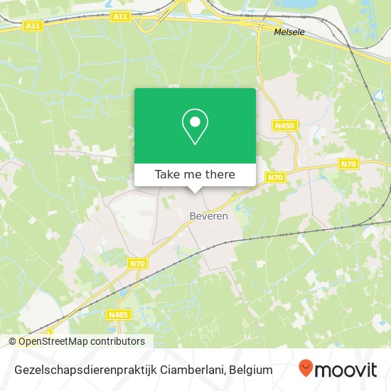 Gezelschapsdierenpraktijk Ciamberlani map