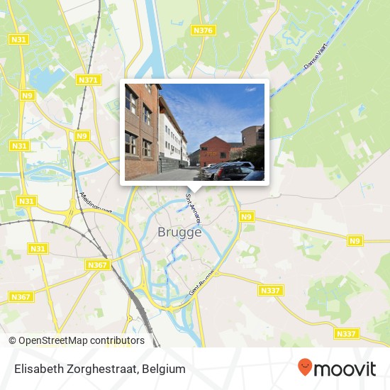 Elisabeth Zorghestraat map