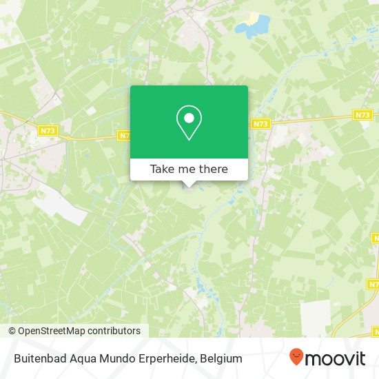 Buitenbad Aqua Mundo Erperheide map