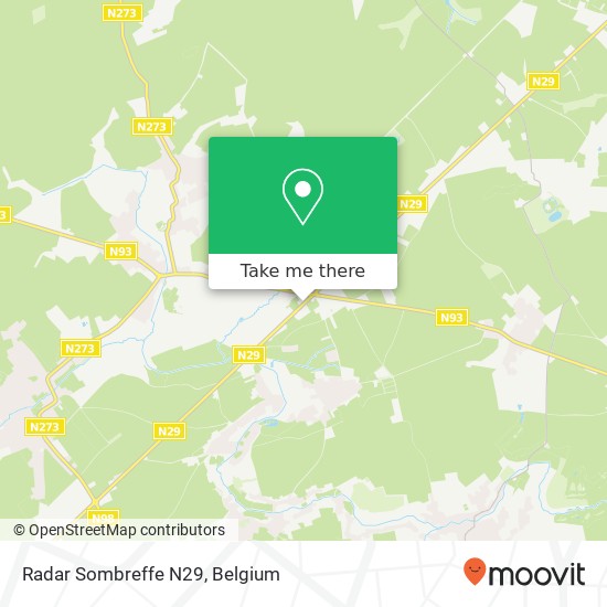 Radar Sombreffe N29 map