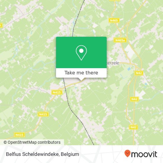 Belfius Scheldewindeke map