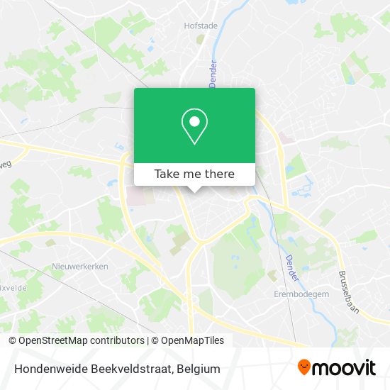 Hondenweide Beekveldstraat plan