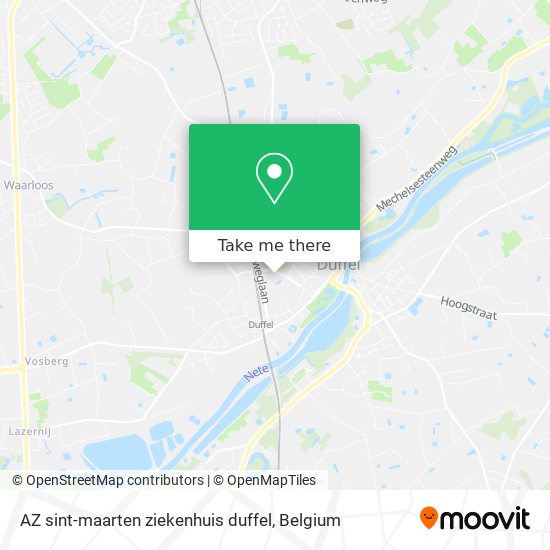 AZ sint-maarten ziekenhuis duffel plan