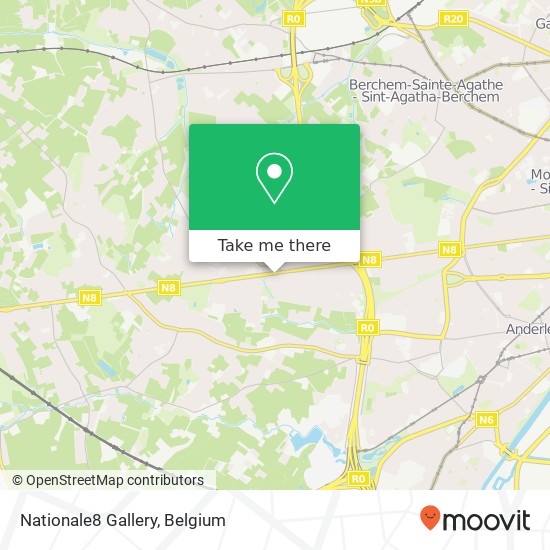 Nationale8 Gallery map