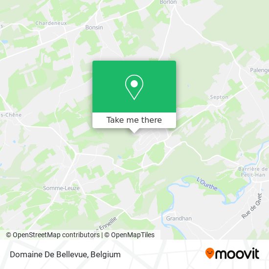 Domaine De Bellevue map