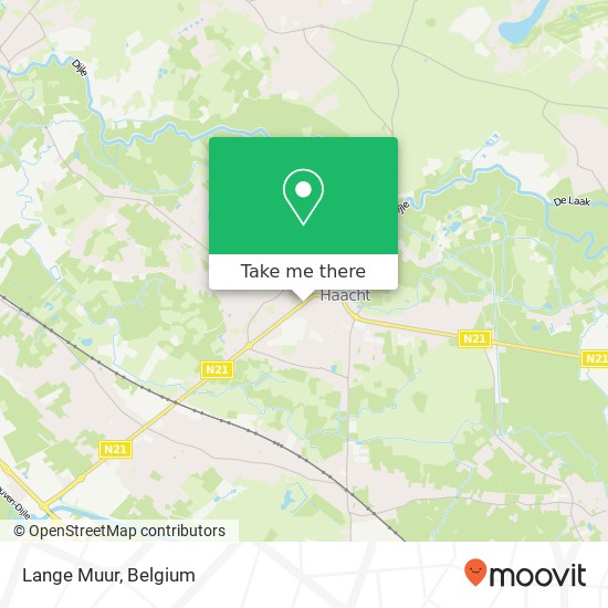 Lange Muur map