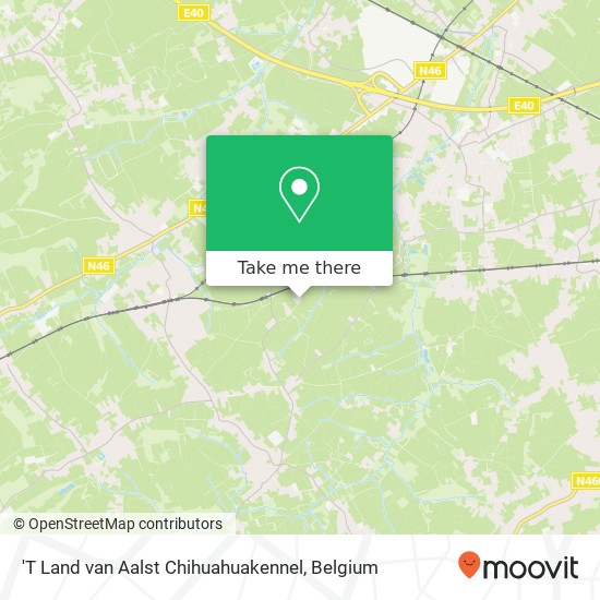 'T Land van Aalst Chihuahuakennel plan