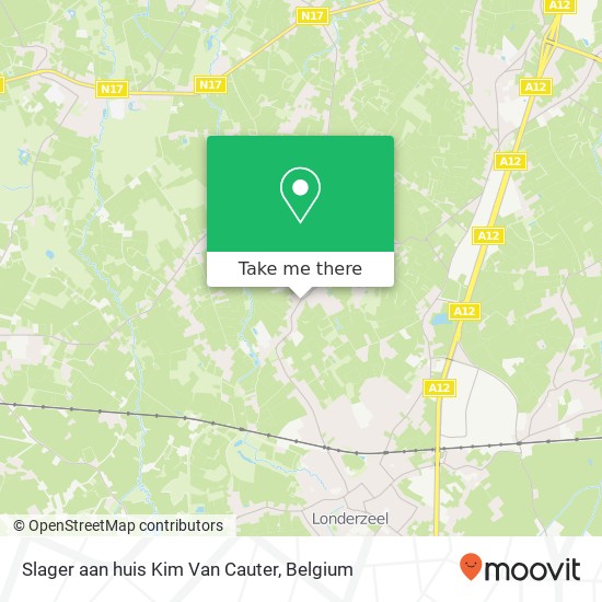 Slager aan huis Kim Van Cauter map