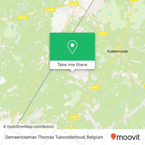 Demeersseman Thomas Tuinonderhoud map