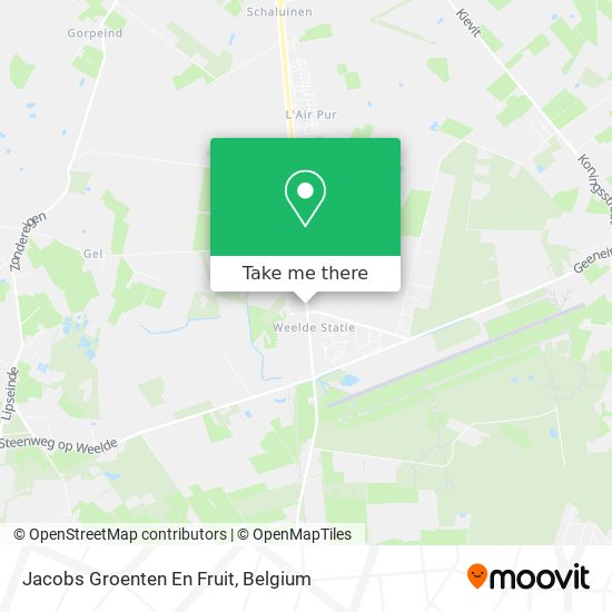 Jacobs Groenten En Fruit map