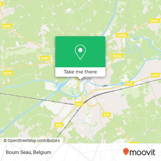 Boum Seau map