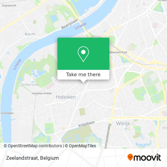 Zeelandstraat map