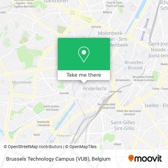 Brussels Technology Campus (VUB) plan