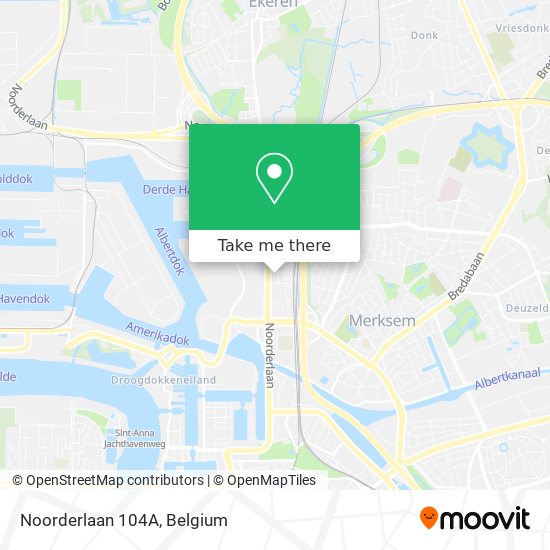 Noorderlaan 104A plan