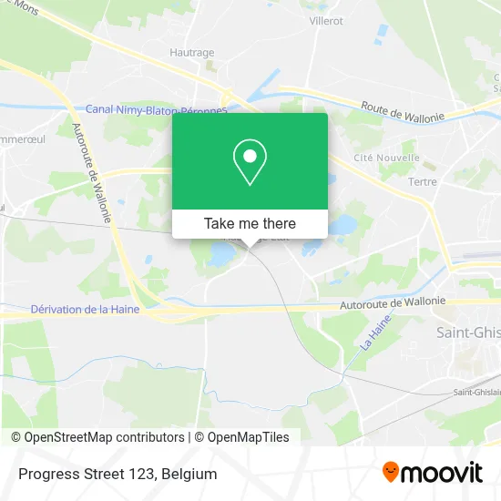 Progress Street 123 map