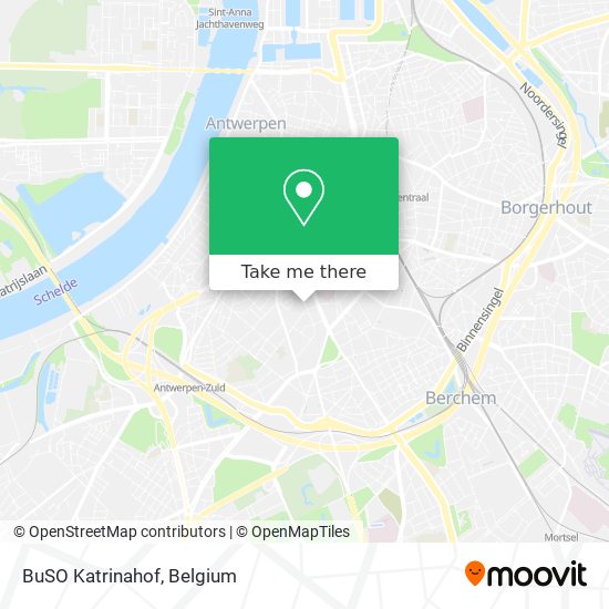 How to get to BuSO Katrinahof in Antwerpen by Bus Train Light