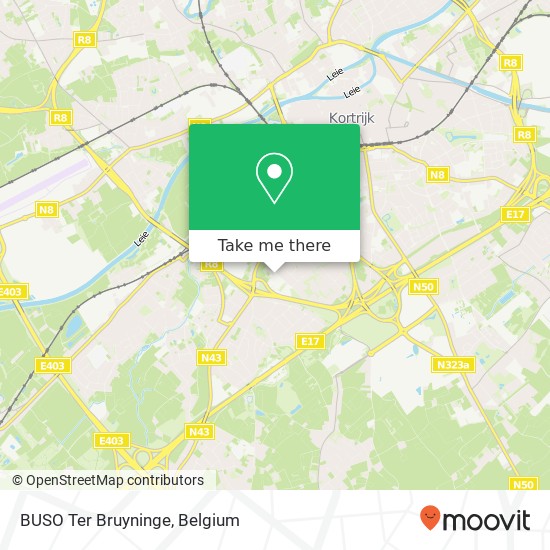 BUSO Ter Bruyninge map