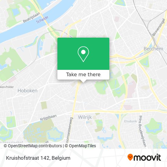 Kruishofstraat 142 map