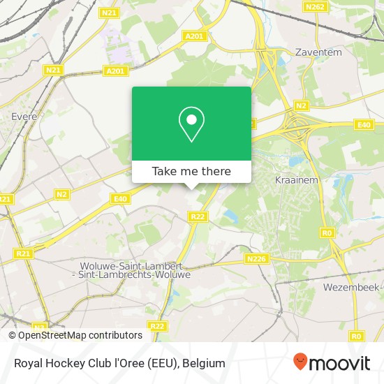 Royal Hockey Club l'Oree (EEU) map