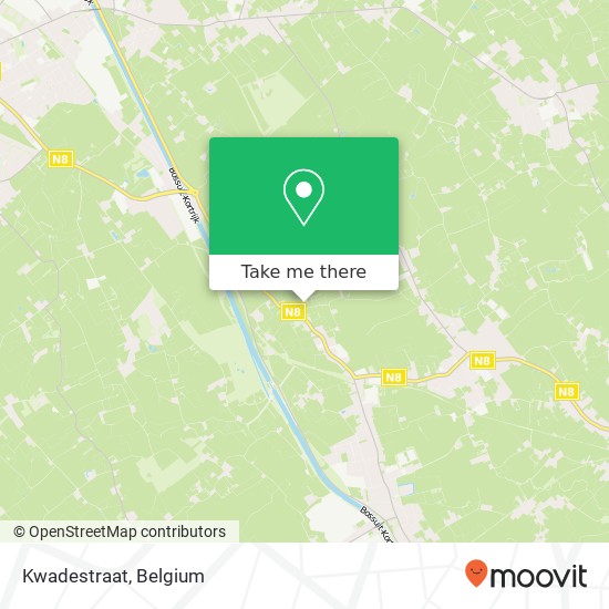 Kwadestraat map