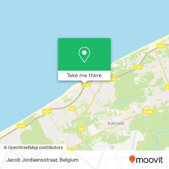 Jacob Jordaensstraat map