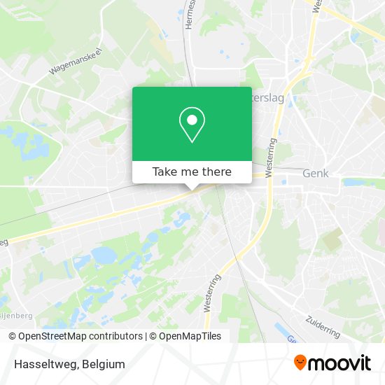 Hasseltweg map