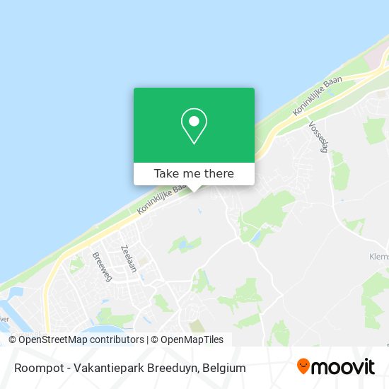 Roompot - Vakantiepark Breeduyn map