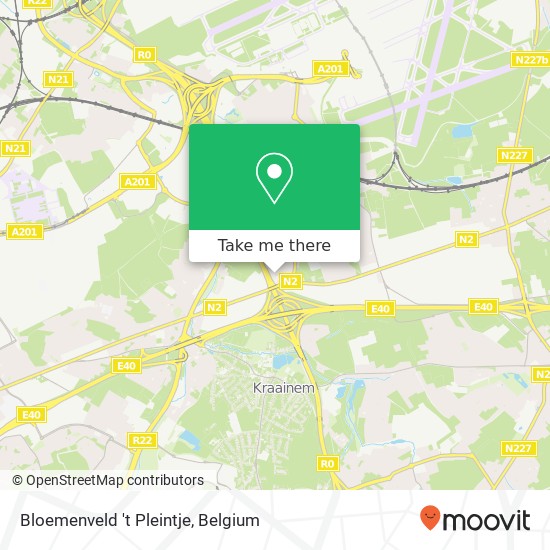 Bloemenveld 't Pleintje map