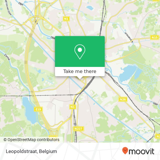 Leopoldstraat map