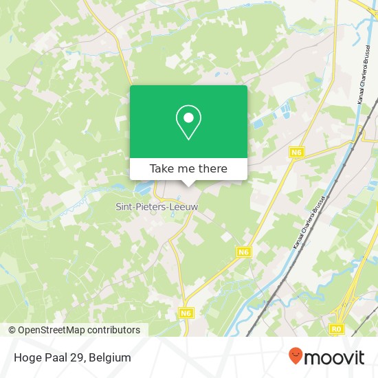 Hoge Paal 29 map