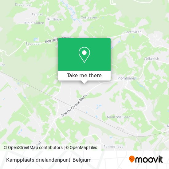 Kampplaats drielandenpunt plan