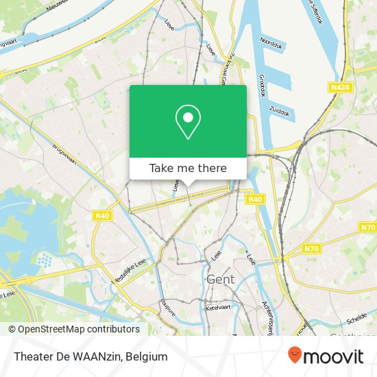 Theater De WAANzin map