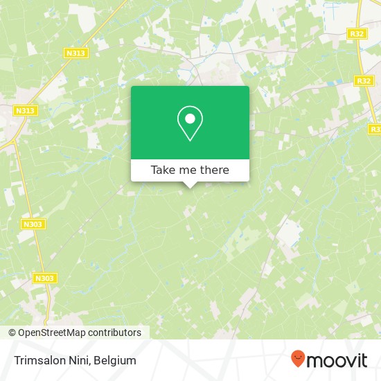 Trimsalon Nini map