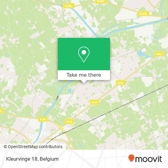 Kleurvinge 18 map