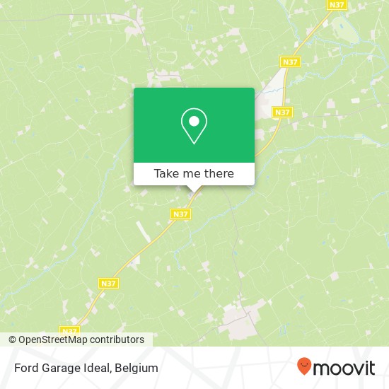 Ford Garage Ideal map