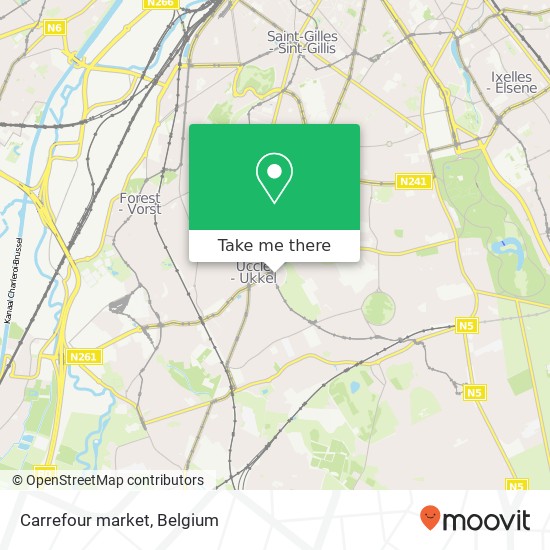 Carrefour market map