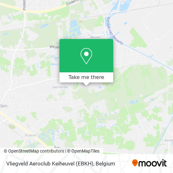 Vliegveld Aeroclub Keiheuvel (EBKH) plan
