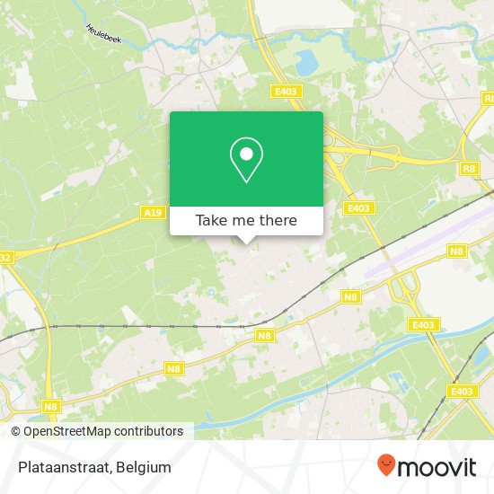 Plataanstraat map