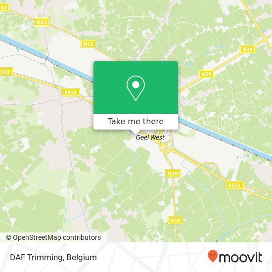 DAF Trimming map