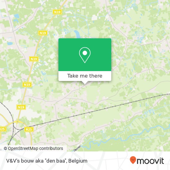 V&V's bouw aka "den baa" map